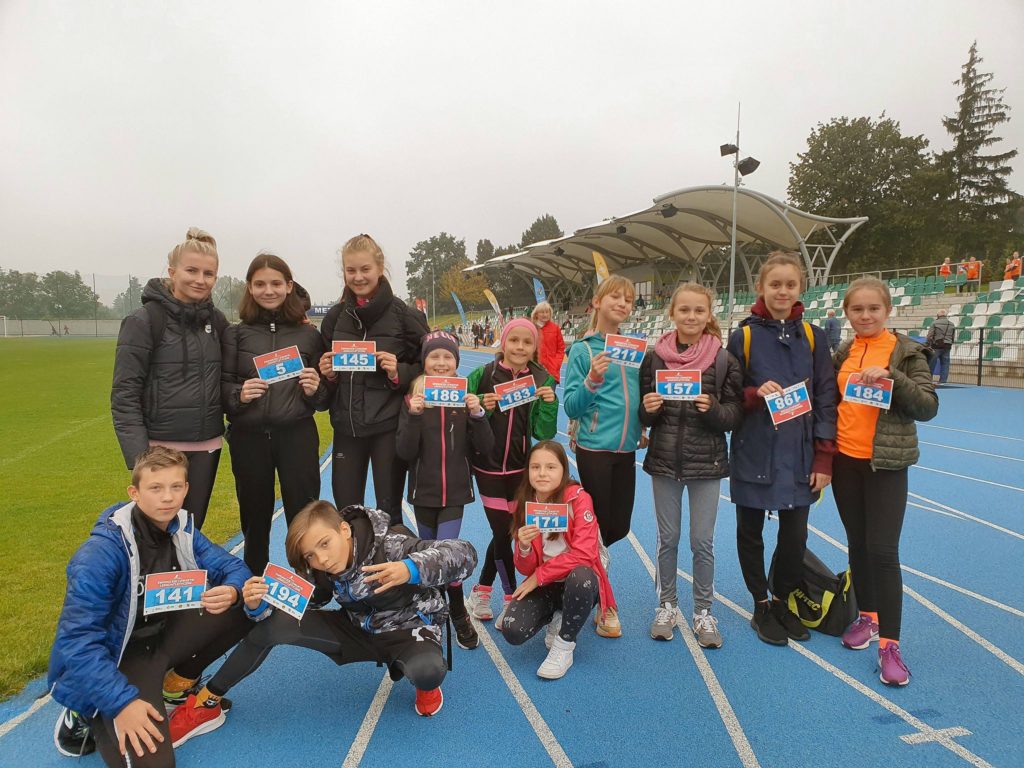 Zawody lekkoatletyczne - reprezentacja z Dzierżoniowa